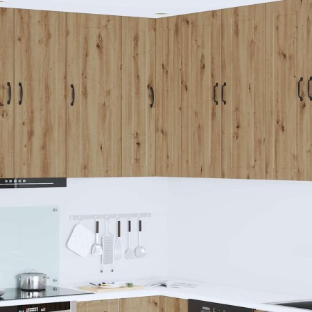 Mueble de Cocina con estante Roble artesanal 57 x 57 x 100 cm en Armarios de cocina | Comprar online en Foru.es