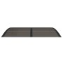 Marquesina de puerta policarbonato negro 150x100 cm de vidaXL, Toldos - Ref: Foro24-153573, Precio: 72,09 €, Descuento: %