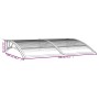 Marquesina de puerta policarbonato negro 150x100 cm de vidaXL, Toldos - Ref: Foro24-153573, Precio: 72,09 €, Descuento: %