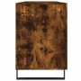 Escritorio madera de ingeniería roble ahumado 140x50x75 cm de vidaXL, Escritorios - Ref: Foro24-829577, Precio: 129,82 €, Des...
