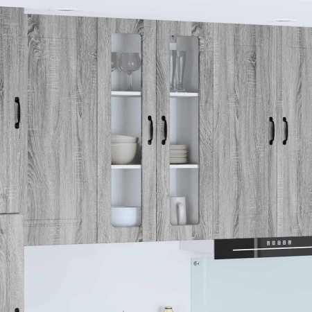 Mueble de Cocina con estante Gris Sonoma 60 x 31 x 100 cm en Armarios de cocina | Comprar online en Foru.es