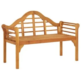 Banco de jardín madera maciza de acacia 125 cm de vidaXL, Bancos de jardín - Ref: Foro24-318550, Precio: 136,20 €, Descuento: %