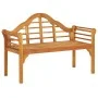 Banco de jardín madera maciza de acacia 125 cm de vidaXL, Bancos de jardín - Ref: Foro24-318550, Precio: 136,20 €, Descuento: %