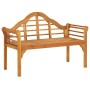 Banco de jardín madera maciza de acacia 125 cm de vidaXL, Bancos de jardín - Ref: Foro24-318550, Precio: 138,67 €, Descuento: %