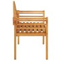 Banco de jardín madera maciza de acacia 125 cm de vidaXL, Bancos de jardín - Ref: Foro24-318550, Precio: 138,67 €, Descuento: %