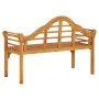 Banco de jardín madera maciza de acacia 125 cm de vidaXL, Bancos de jardín - Ref: Foro24-318550, Precio: 136,20 €, Descuento: %