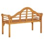 Banco de jardín madera maciza de acacia 125 cm de vidaXL, Bancos de jardín - Ref: Foro24-318550, Precio: 138,67 €, Descuento: %