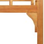Banco de jardín madera maciza de acacia 125 cm de vidaXL, Bancos de jardín - Ref: Foro24-318550, Precio: 138,67 €, Descuento: %