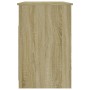 Escritorio cajones madera contrachapada Sonoma 102x50x76 cm de vidaXL, Escritorios - Ref: Foro24-823035, Precio: 82,78 €, Des...