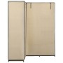 Armario de esquina color crema 130x87x169 cm de vidaXL, Armarios roperos - Ref: Foro24-282451, Precio: 51,01 €, Descuento: %