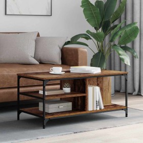 Mesa de Café Madera Vieja 100 x 50 x 45 cm Madera contrachapada en Mesas de centro | Comprar online en Foru.es