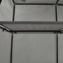 Armario con compartimentos y varillas tela gris 150x45x175 cm de vidaXL, Armarios roperos - Ref: Foro24-282456, Precio: 44,64...