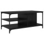Mesa de Café Roble Negro 100 x 50 x 45 cm Madera contrachapada en Mesas de centro | Comprar online en Foru.es