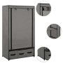 Armario de tela gris 87x49x159 cm de vidaXL, Armarios roperos - Ref: Foro24-282460, Precio: 50,97 €, Descuento: %