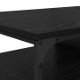 Mesa de Café Roble Negro 100 x 50 x 45 cm Madera contrachapada en Mesas de centro | Comprar online en Foru.es