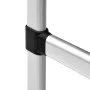 Armario telescópico con barras de aluminio de vidaXL, Armarios roperos - Ref: Foro24-321105, Precio: 47,23 €, Descuento: %