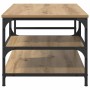 Mesa de Café Roble artesanal 90 x 49 x 40 cm en Mesas de centro | Comprar online en Foru.es