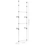 Armario telescópico con barras de aluminio de vidaXL, Armarios roperos - Ref: Foro24-321105, Precio: 47,23 €, Descuento: %