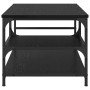 Mesa de Café Roble Negro 90 x 49 x 40 cm Madera contrachapada en Mesas de centro | Comprar online en Foru.es