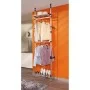 Sistema de armario telescópico con barras y estante aluminio de vidaXL, Armarios roperos - Ref: Foro24-321107, Precio: 51,81 ...
