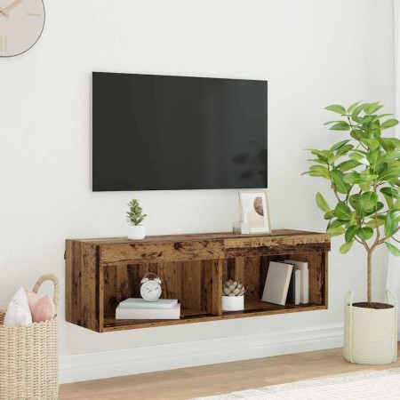 Conjunto de mueble de TV Madera Vieja 100 x 30 x 30 cm en Muebles TV | Comprar online en Foru.es