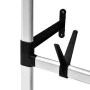 Sistema de armario telescópico con barras y estante aluminio de vidaXL, Armarios roperos - Ref: Foro24-321107, Precio: 51,81 ...