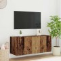 Mueble de TV Montado en la Pared Madera Vieja 100 x 35 x 41 cm en Muebles TV | Comprar online en Foru.es