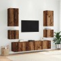 Mueble de TV Montado en la Pared Madera Vieja 100 x 35 x 41 cm en Muebles TV | Comprar online en Foru.es