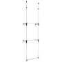 Sistema de armario telescópico con barras de aluminio de vidaXL, Armarios roperos - Ref: Foro24-321112, Precio: 55,53 €, Desc...