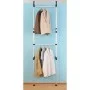 Sistema de armario telescópico con barras de aluminio de vidaXL, Armarios roperos - Ref: Foro24-321112, Precio: 55,53 €, Desc...