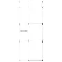 Sistema de armario telescópico con barras de aluminio de vidaXL, Armarios roperos - Ref: Foro24-321112, Precio: 55,53 €, Desc...