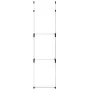 Sistema de armario telescópico con barras de aluminio de vidaXL, Armarios roperos - Ref: Foro24-321112, Precio: 55,53 €, Desc...