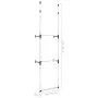 Sistema de armario telescópico con barras de aluminio de vidaXL, Armarios roperos - Ref: Foro24-321112, Precio: 55,53 €, Desc...