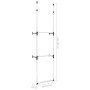 Sistema de armario telescópico con barras de aluminio de vidaXL, Armarios roperos - Ref: Foro24-321112, Precio: 53,26 €, Desc...