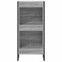 Estantería para libros Gris Sonoma 80 x 30 x 155 cm en Librerías y estanterías | Comprar online en Foru.es