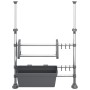Organizador de cocina ajustable aluminio de vidaXL, Contenedores para almacenaje - Ref: Foro24-344378, Precio: 24,99 €, Descu...