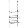 Tendedero de 3 niveles de aluminio de vidaXL, Tendederos y perchas - Ref: Foro24-344383, Precio: 45,53 €, Descuento: %