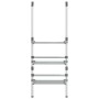 Tendedero de 3 niveles de aluminio de vidaXL, Tendederos y perchas - Ref: Foro24-344383, Precio: 45,53 €, Descuento: %