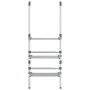 Tendedero de 3 niveles de aluminio de vidaXL, Tendederos y perchas - Ref: Foro24-344383, Precio: 44,70 €, Descuento: %