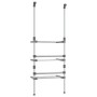 Tendedero de 3 niveles de aluminio de vidaXL, Tendederos y perchas - Ref: Foro24-344383, Precio: 45,53 €, Descuento: %