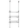 Tendedero de 3 niveles de aluminio de vidaXL, Tendederos y perchas - Ref: Foro24-344383, Precio: 44,70 €, Descuento: %