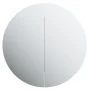 Armario de baño con espejo redondo y LED roble 47x47x17,5 cm de vidaXL, Tocadores de baño - Ref: Foro24-345586, Precio: 168,0...