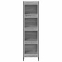 Estantería para libros Gris Sonoma 80 x 30 x 155 cm en Librerías y estanterías | Comprar online en Foru.es
