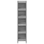 Estantería para libros Gris Sonoma 80 x 30 x 155 cm en Librerías y estanterías | Comprar online en Foru.es