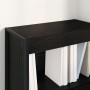 Estantería para libros Roble Negro 80 x 30 x 155 cm en Librerías y estanterías | Comprar online en Foru.es