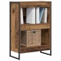 Estantería para libros Madera Vieja 80 x 30 x 155 cm en Librerías y estanterías | Comprar online en Foru.es