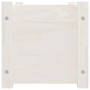 Jardineras 2 uds madera maciza de pino blanco 60x31x31 cm de vidaXL, Maceteros y jardineras - Ref: Foro24-810707, Precio: 54,...