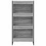 Estantería para libros Gris Sonoma 80 x 30 x 155 cm en Librerías y estanterías | Comprar online en Foru.es