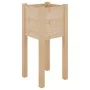 Jardineras 2 uds madera maciza de pino 31x31x70 cm de vidaXL, Maceteros y jardineras - Ref: Foro24-810780, Precio: 39,66 €, D...