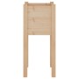 Jardineras 2 uds madera maciza de pino 31x31x70 cm de vidaXL, Maceteros y jardineras - Ref: Foro24-810780, Precio: 40,00 €, D...